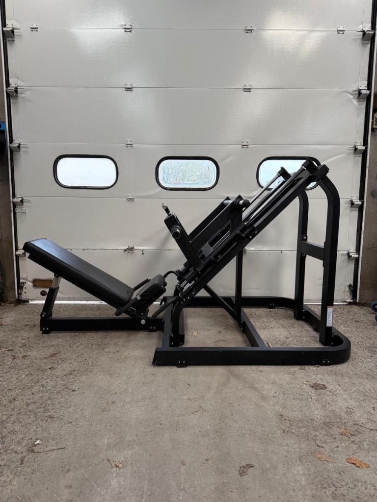 45 graden plate loaded leg press / fitness, Gebruikt, -, -, Overige typen