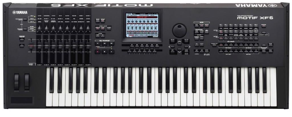 Yamaha Motif XF6 Synthesizer Workstation, Muziek en Instrumenten, Ophalen, Zo goed als nieuw, Zwart