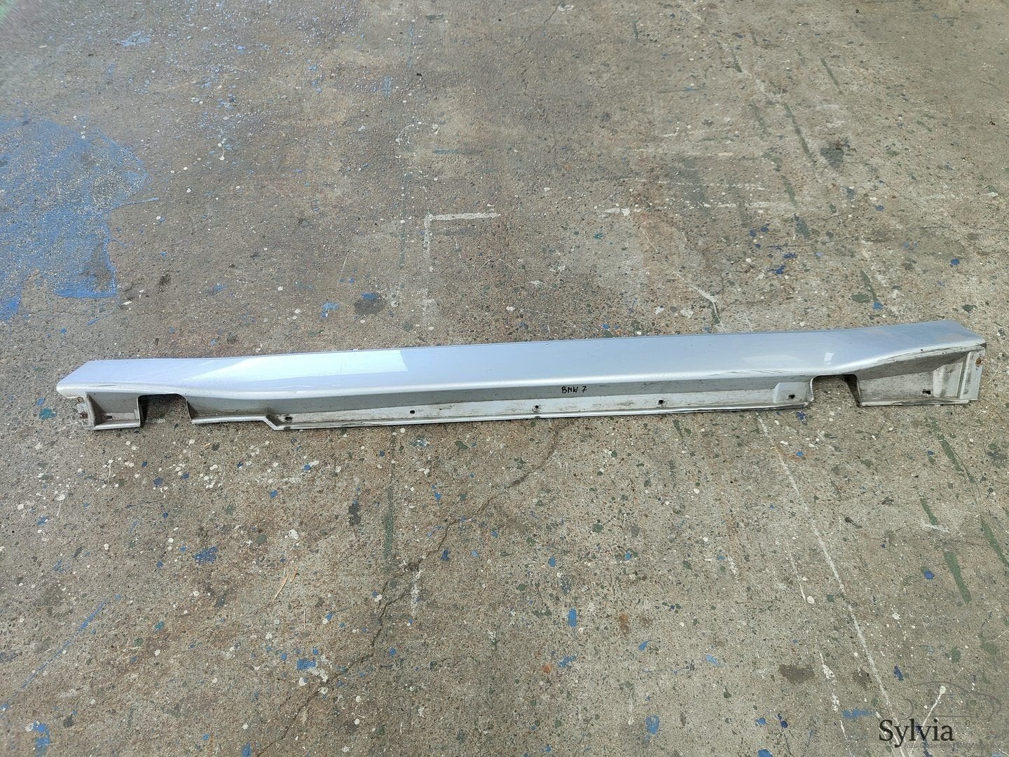 sideskirts zijskirts dorpellijst links BMW 7 serie E65 70168, Gebruikt, -, -, Ophalen of Verzenden