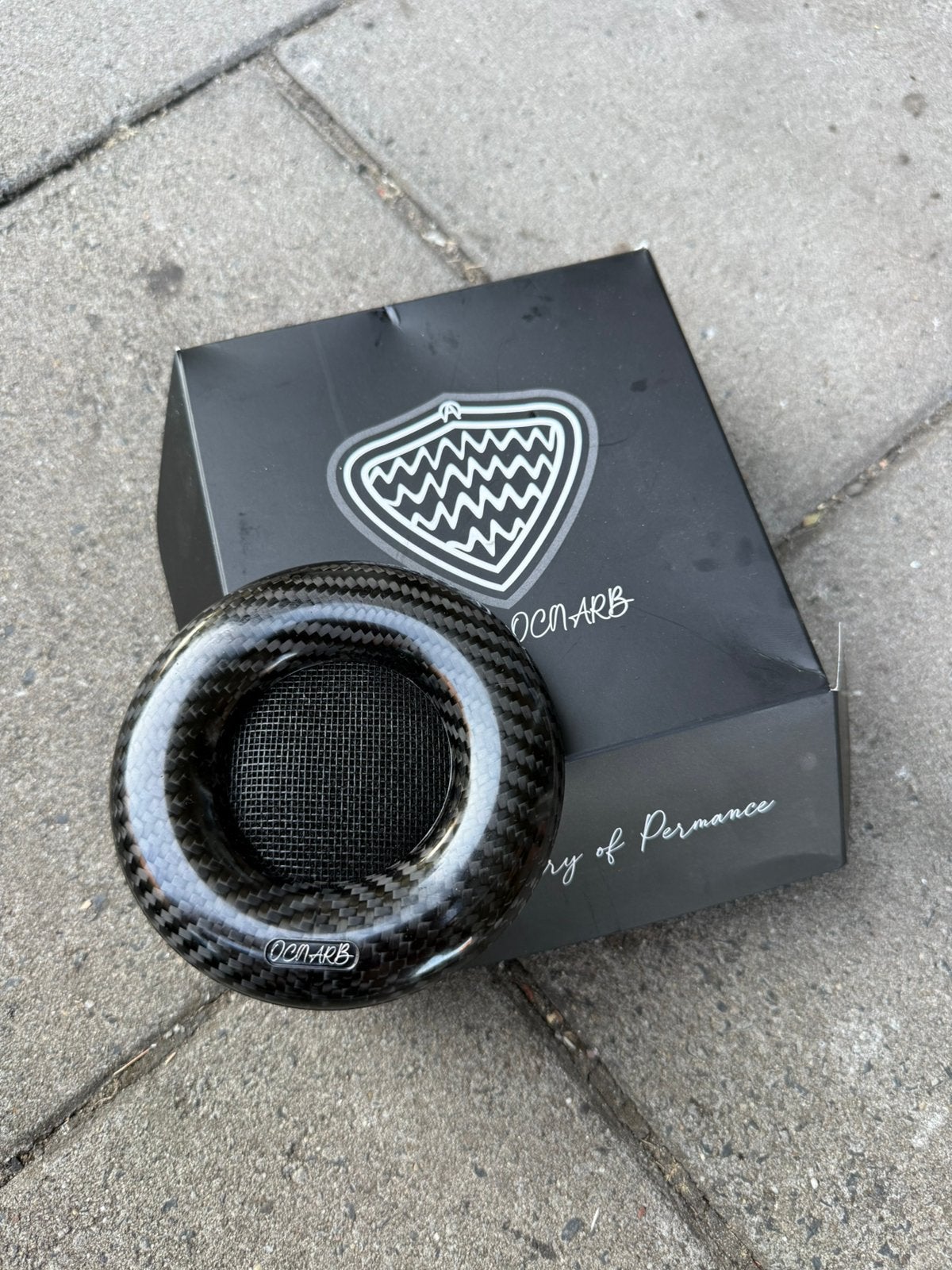 Carbon kelk 35/38mm keihin pwk airstriker of polini 34, Ophalen of Verzenden, Zo goed als nieuw