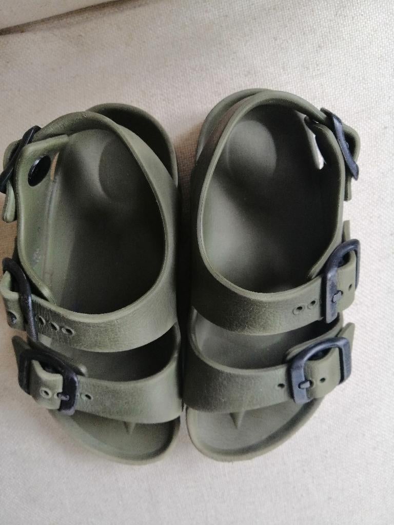 Birkenstock sandalen leger groen maat 27, Overige typen, Ophalen of Verzenden, Jongen, Birkenstock