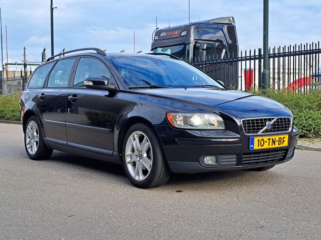 Volvo V50 2.0 Edition II Sport Clima, Auto's, Volvo, Voorwielaandrijving, 1350 kg, Stof, Zwart