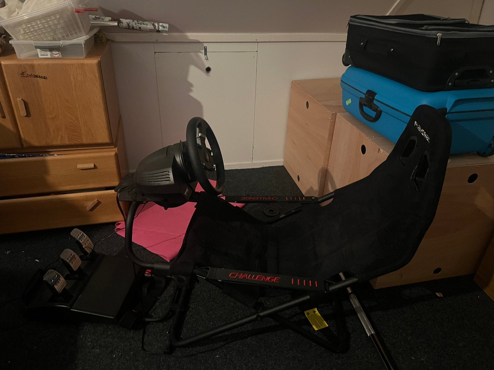 ️ Playseat Challenge + Thrustmaster TMX Force Feedback, Spelcomputers en Games, Ophalen, Racestuur, Gebruikt, Xbox