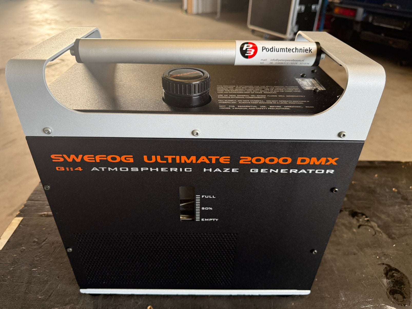 Swefog Ultimate 2000 Oilcracker, Ophalen, Gebruikt, Licht