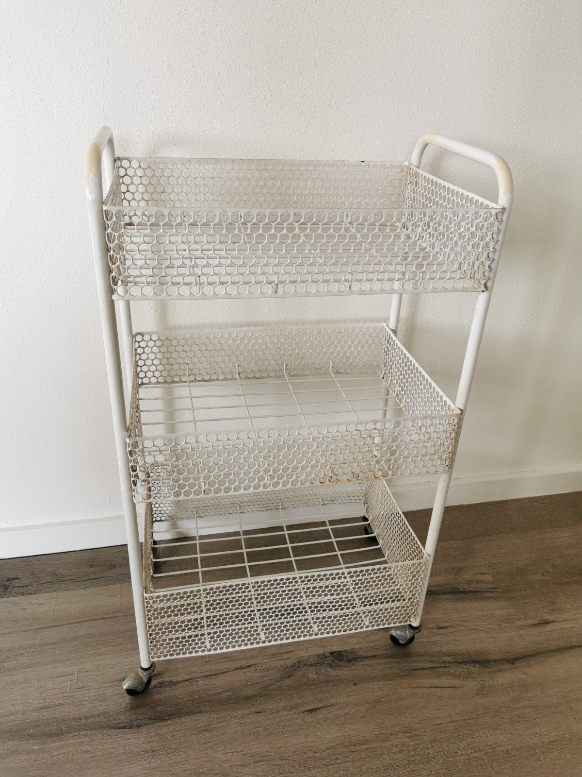 Retro Vintage pilastro mategot Tomado keuken rek trolley, Verzenden, Gebruikt