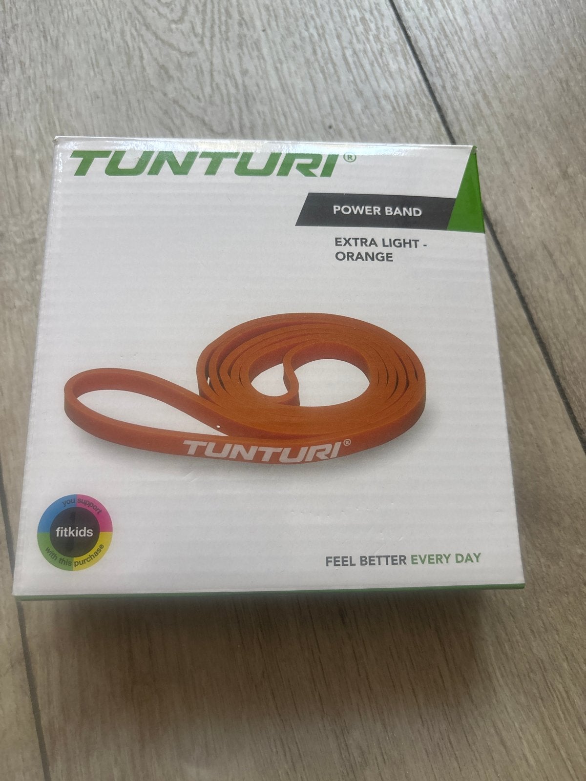 Tunturi Power Band Extra Light - Oranje (Verpakking open), Ophalen of Verzenden, Zo goed als nieuw, Armen, Weerstandband
