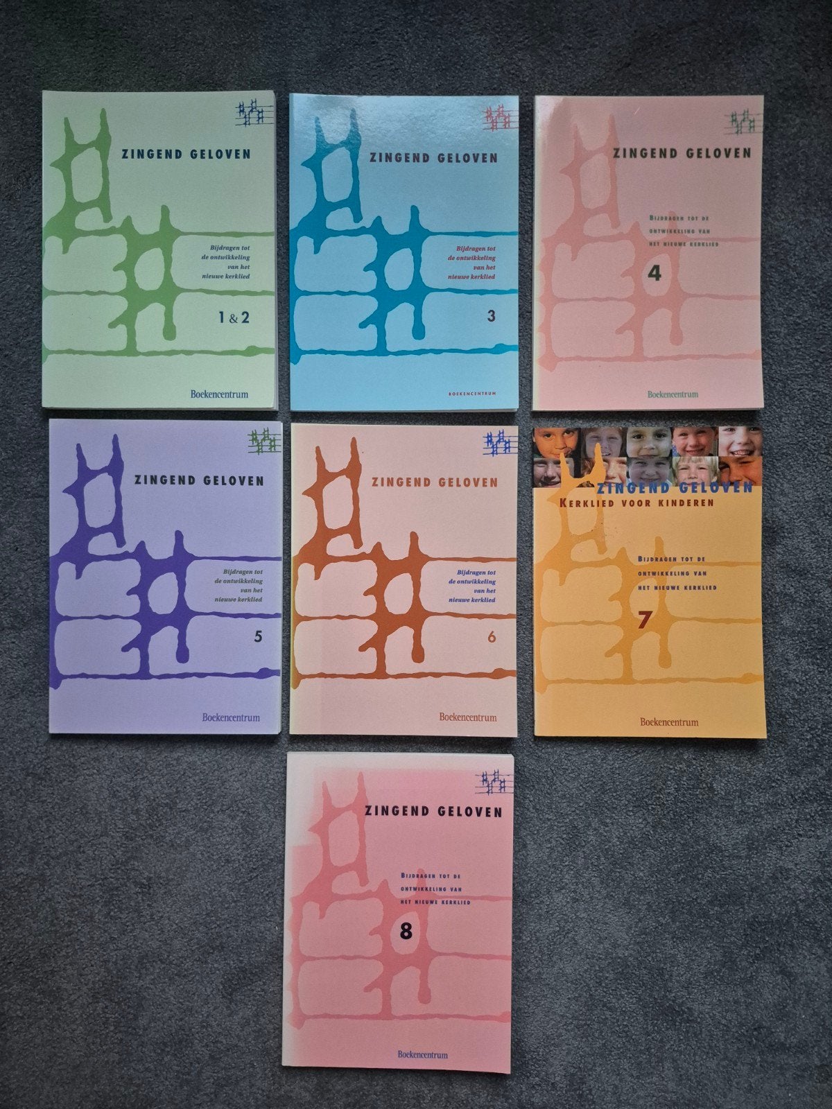 Zingend Geloven - Complete Serie (Deel 1 t/m 8), Overige instrumenten, Overige soorten, Ophalen of Verzenden, Zo goed als nieuw