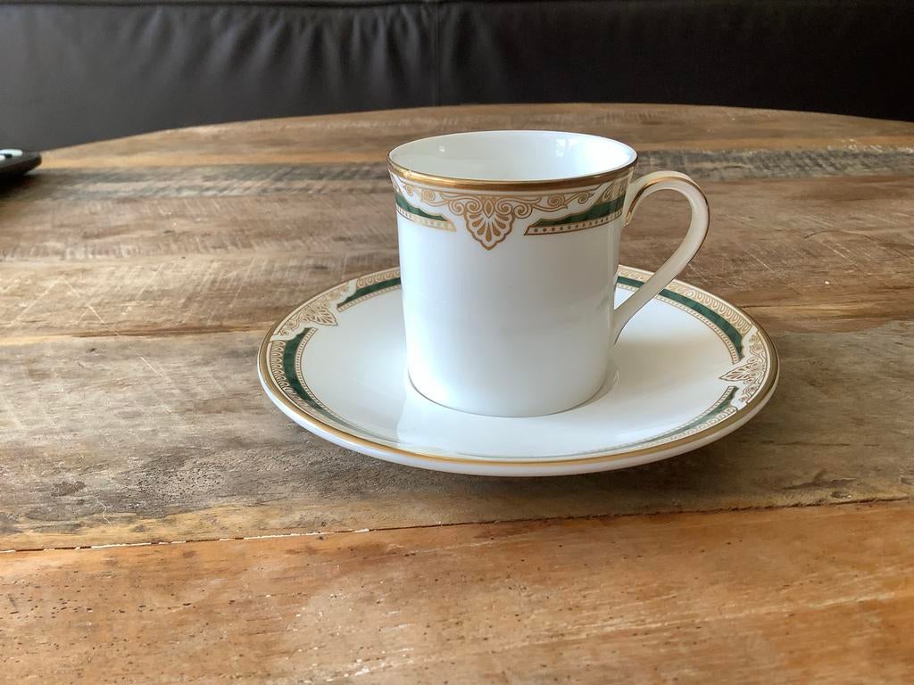 Royal Doulton Forsyth Espresso kop en schotel, Ophalen of Verzenden
