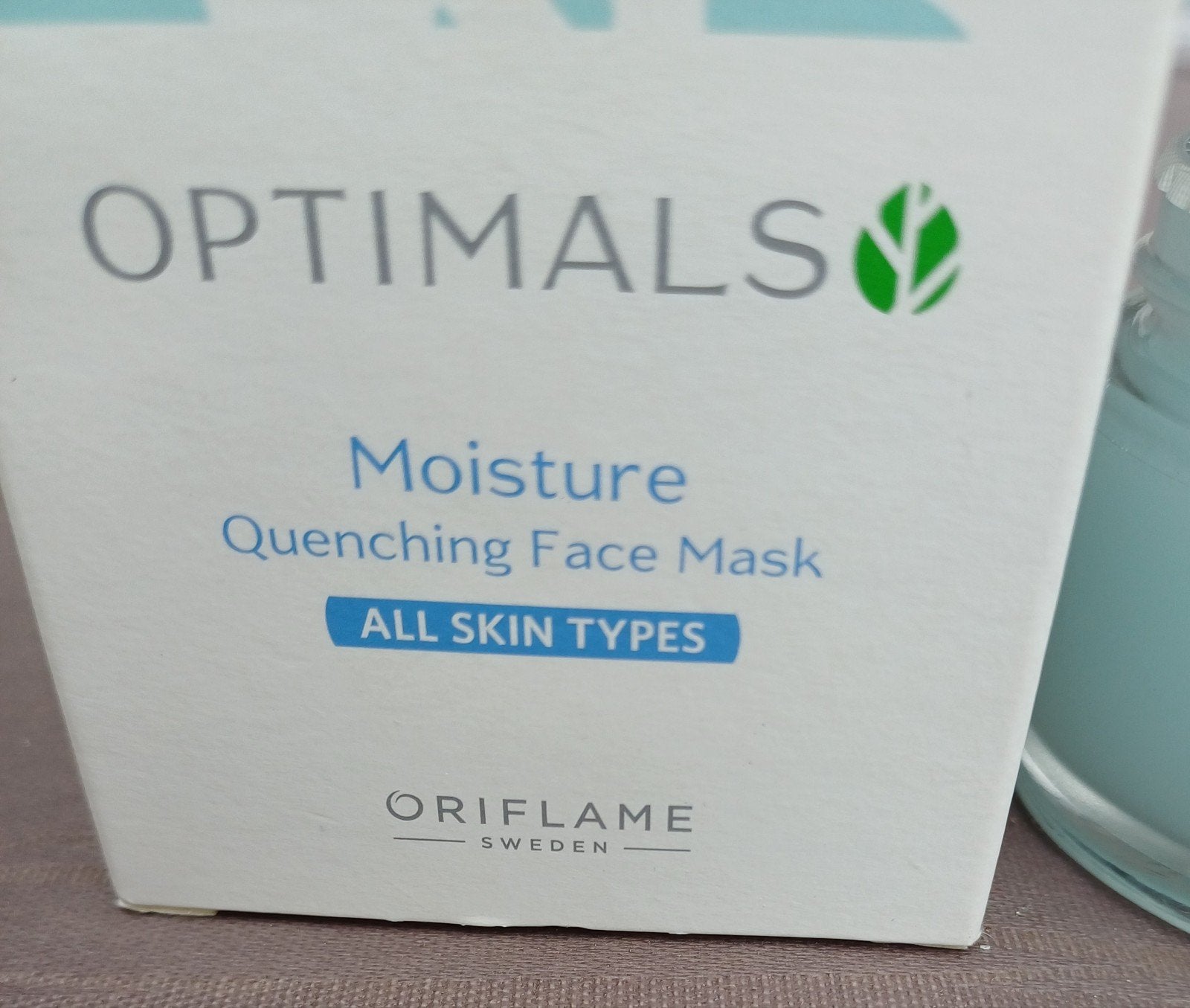 Oriflame Moisture quenching face masker, Ophalen, Nieuw, Gehele gezicht