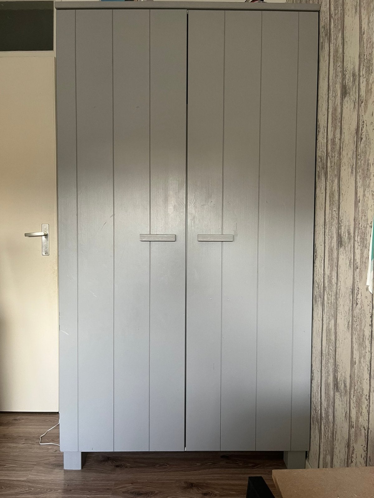 Kleding kast Woood dennis IKEA, Huis en Inrichting, Ophalen, 50 tot 100 cm, Zo goed als nieuw, 150 tot 200 cm