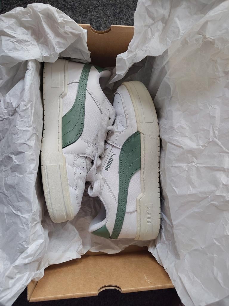 Puma sneakers maat 39 wit / groen (salie) - refurbished, Kleding | Dames, Ophalen, Puma, Wit, Sneakers of Gympen