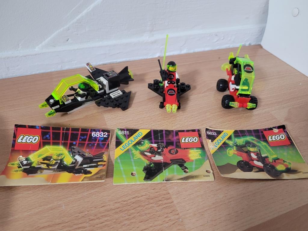 Vintage LEGO System sets 6811 6832 6833, Kinderen en Baby's, Speelgoed | Duplo en Lego, Ophalen of Verzenden