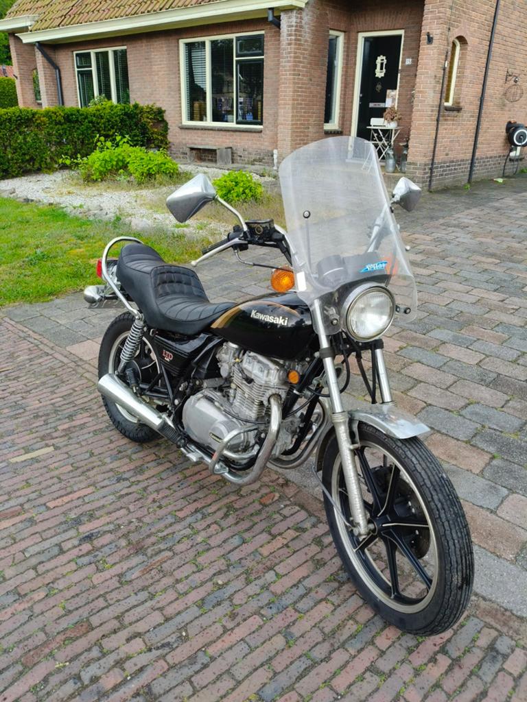 Te Koop: Klassiek Windscherm (O.a. voor Kawasaki L, Ophalen of Verzenden