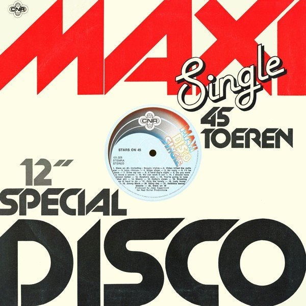 MAXI-SINGLE - Stars on 45 - Maxi disco single, Inclusief binnenhoes, Ophalen of Verzenden, Zo goed als nieuw, Dance en House