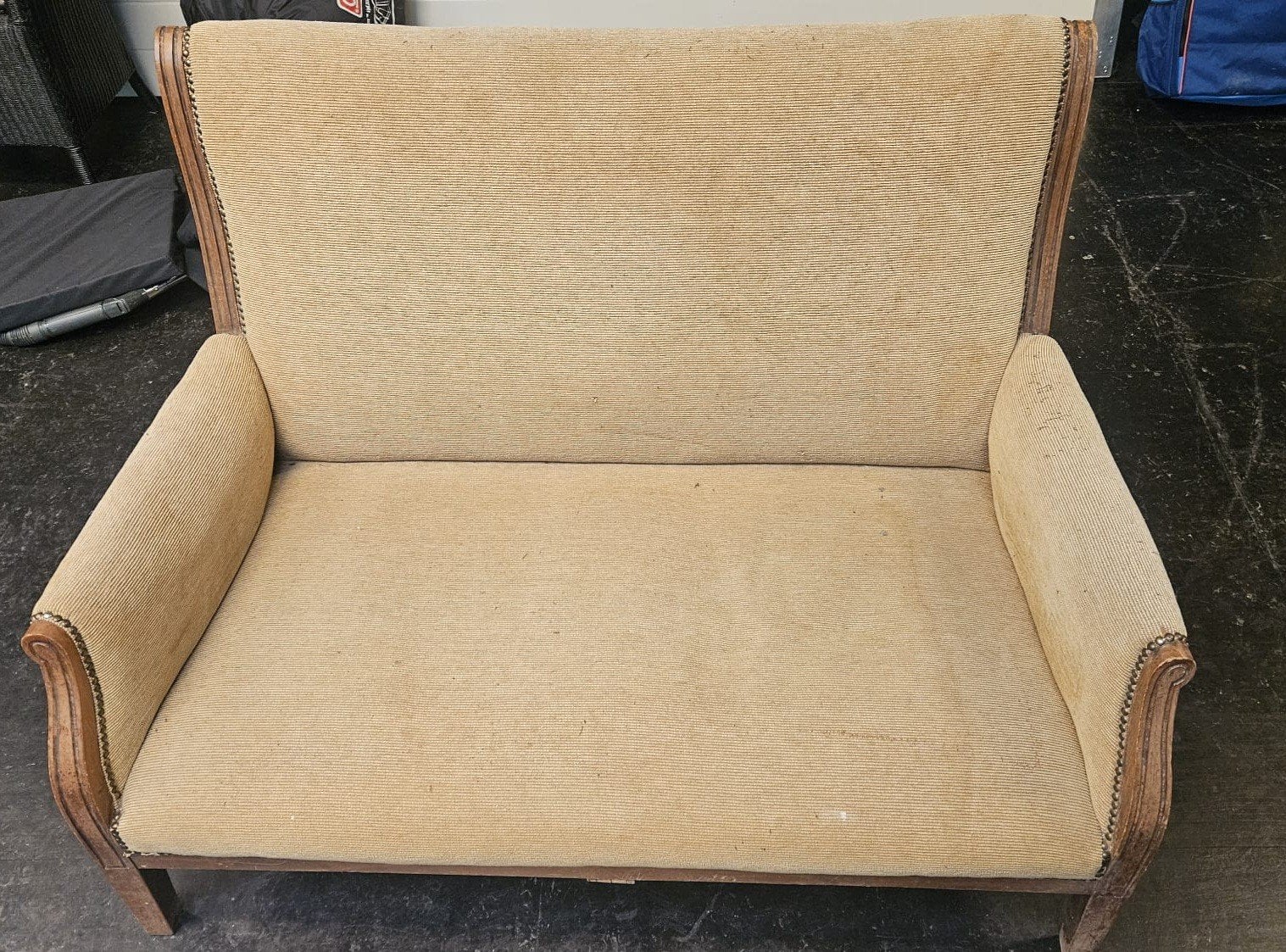 Charmant Brocante Bankje - Perfect voor  Vintage Interieur, Ophalen