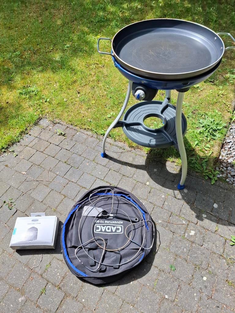 Cadac Carri Chef - met Paella Pan (50cm), Tuin en Terras, Gasbarbecues, Ophalen, Gebruikt, Cadac