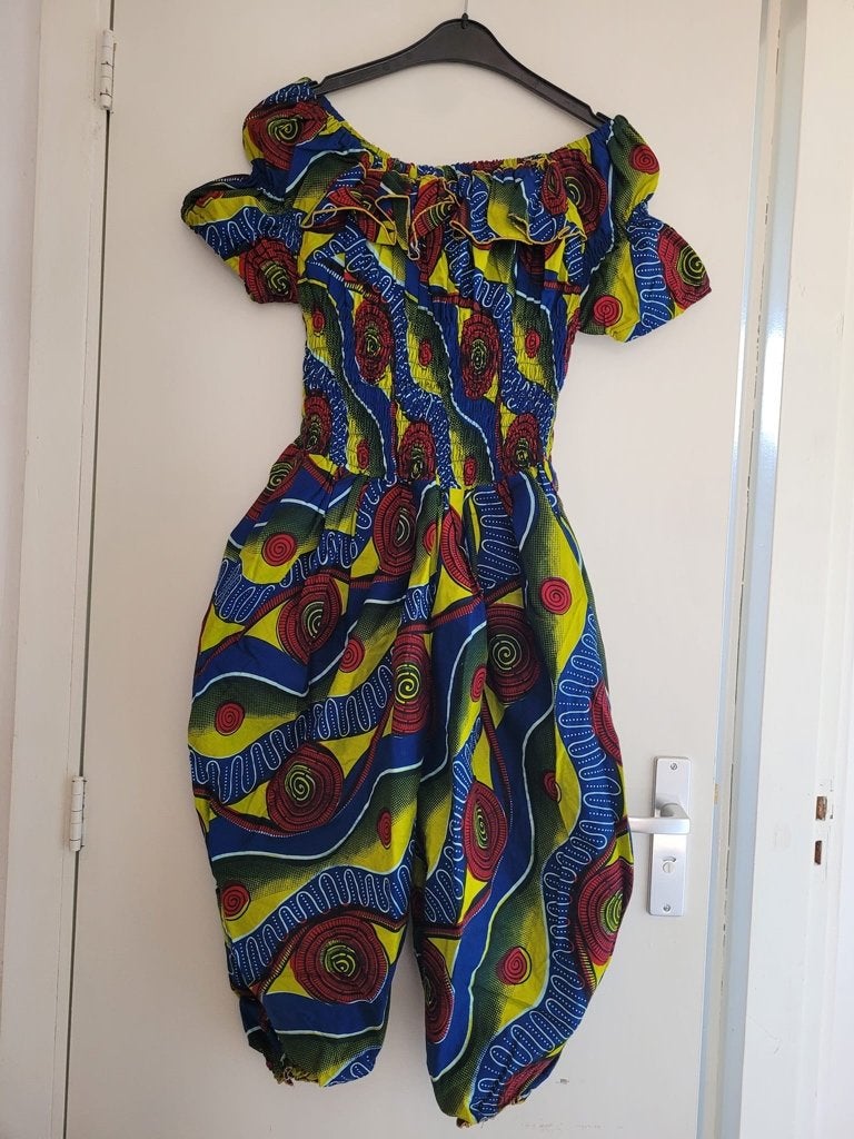 afrikaanse kleding jumpsuit maat m, Kleding | Dames, Ophalen of Verzenden, Nieuw, Maat 38/40 (M)