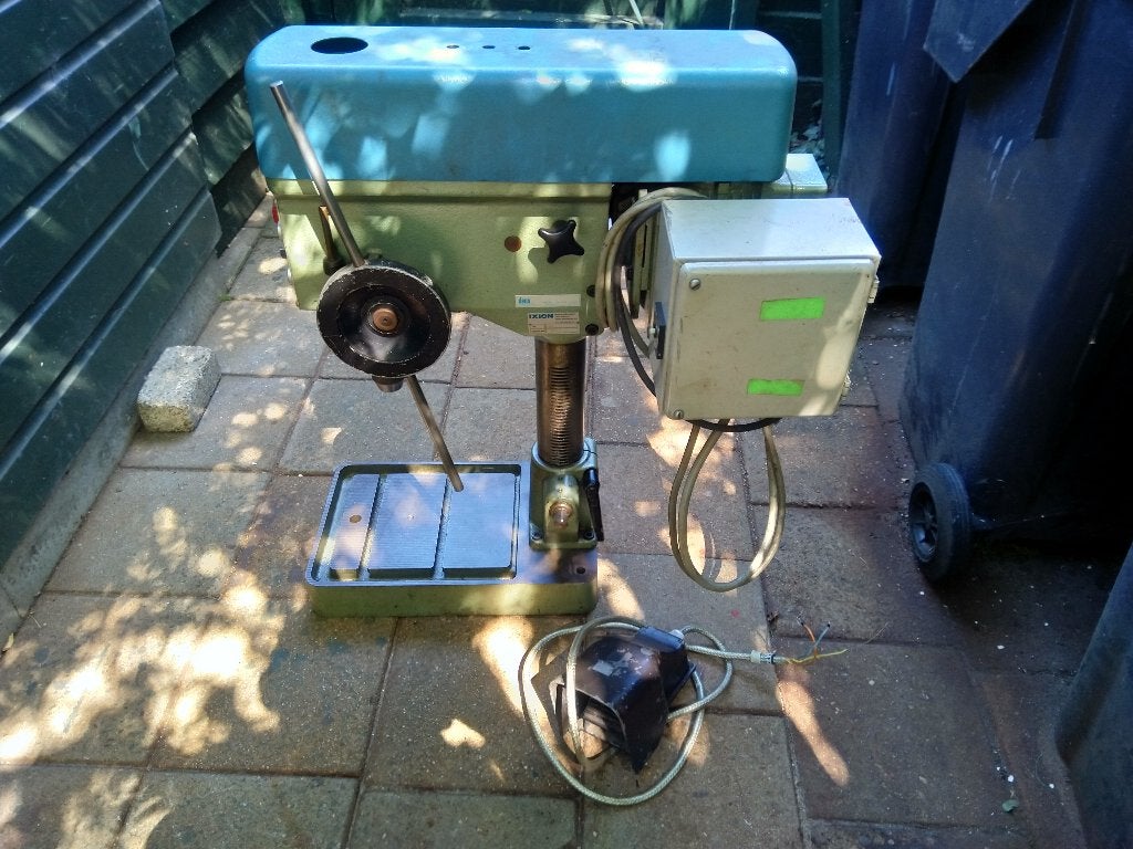 kolomboormachine, Ophalen, Variabele snelheid, Kolomboormachine, Gebruikt