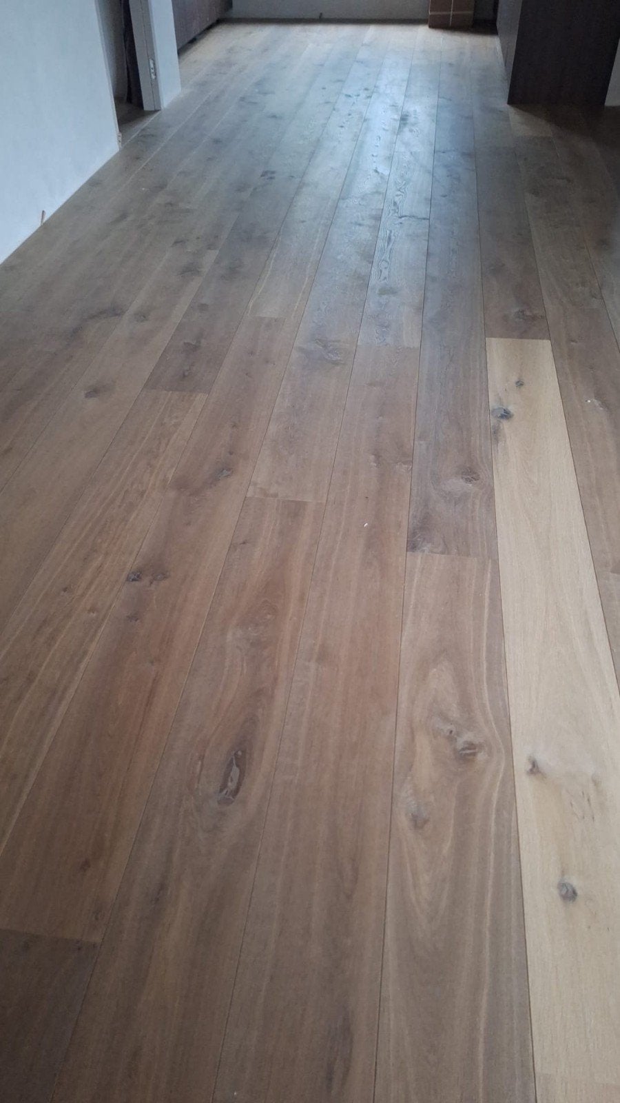 8m2 Multiplank Eiken Dubbel Gerookt Vloer, Doe-het-zelf en Verbouw, Vloerdelen en Plavuizen, Ophalen, Vloerdelen of -planken, 10 m² of meer