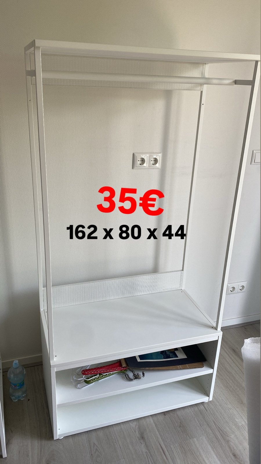 Nieuwe IKEA Platsa open kast met kledingroede, Ophalen, Nieuw, 50 tot 100 cm, 150 tot 200 cm
