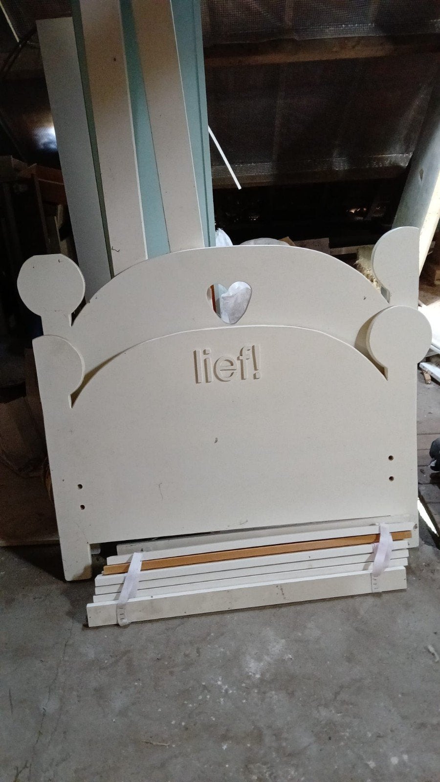 Kinderbed, Antiek en Kunst, Antiek | Meubels | Bedden, Ophalen of Verzenden