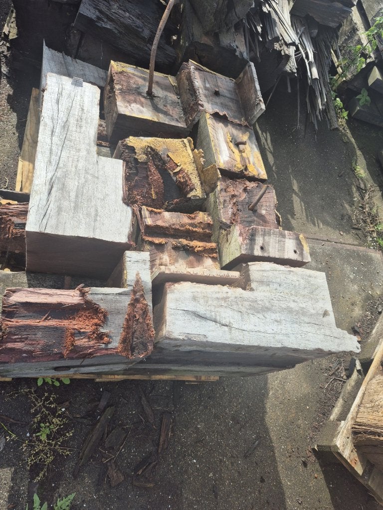 Brandhout/Stookhout/Haardhout/Kachelhout (Hardhout), Tuin en Terras, Haardhout, 3 tot 6 m³, Ophalen, Overige houtsoorten, Blokken