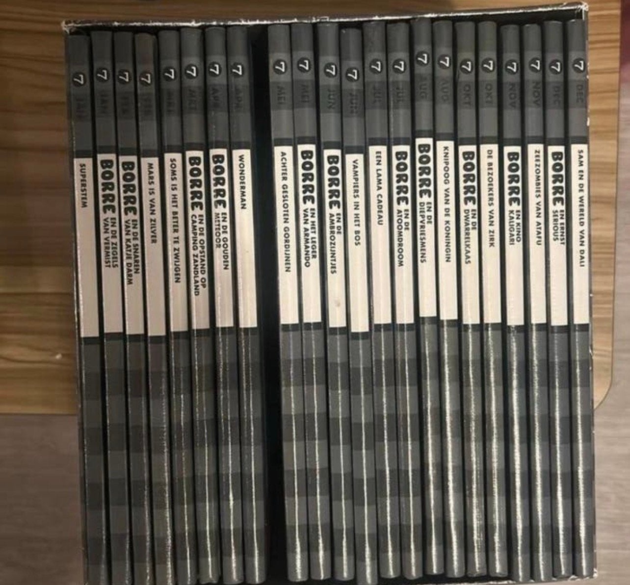 22 borre boeken groep 7, Boeken, Ophalen of Verzenden, Zo goed als nieuw