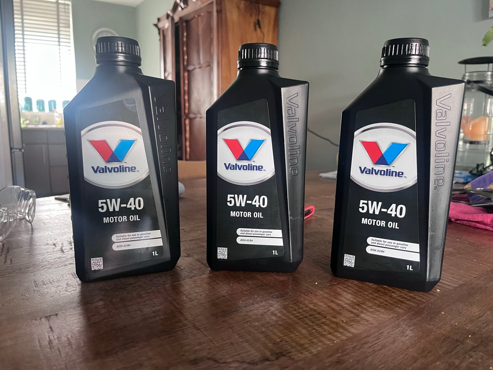 Valvoline Motorolie 5W-40 - 3 x 1 liter, Ophalen of Verzenden, Nieuw, Universele onderdelen