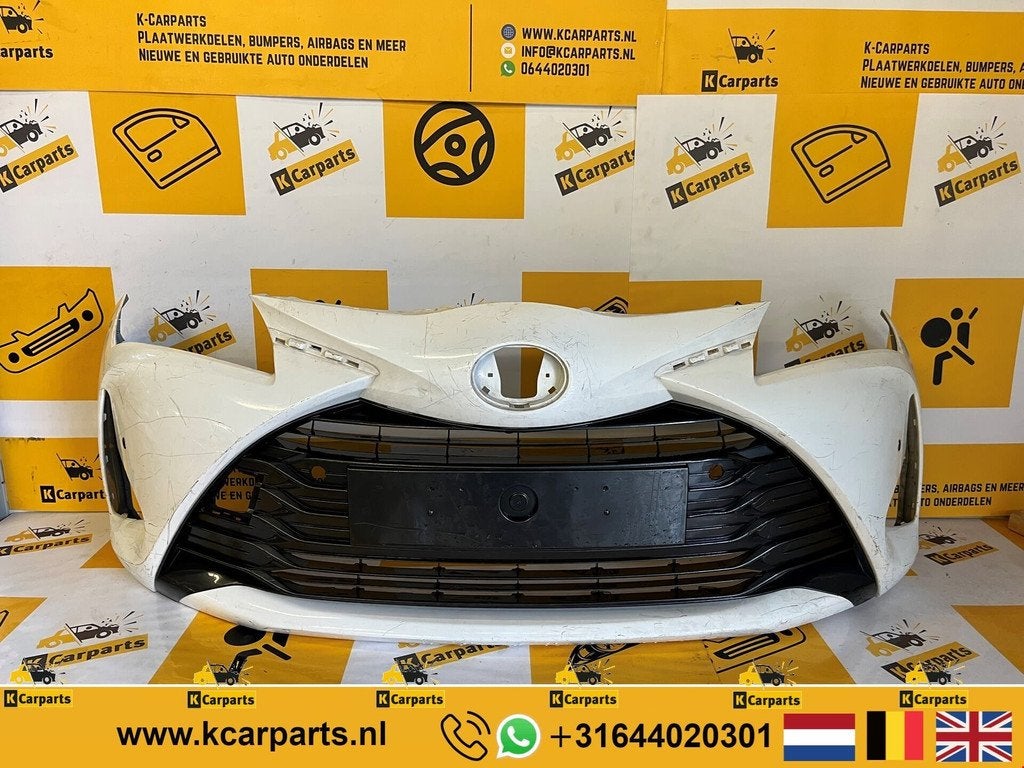 Voorbumper Toyota Yaris 3 Facelift PDC 2014-2021 origineel, Info@fabrikant.eu, Ophalen of Verzenden, Bumper, Fabrikant BV