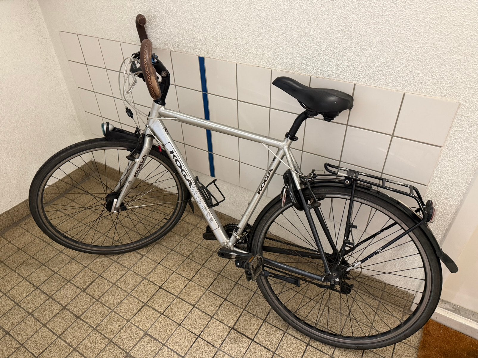 Koga Miyata Lightspeed Deore LX, Ophalen, 28 inch, Gebruikt, Velgrem
