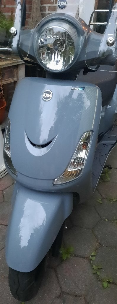 Sym Fiddle II scooter met windscherm, Ophalen, Overige modellen, Maximaal 45 km/u, Zo goed als nieuw