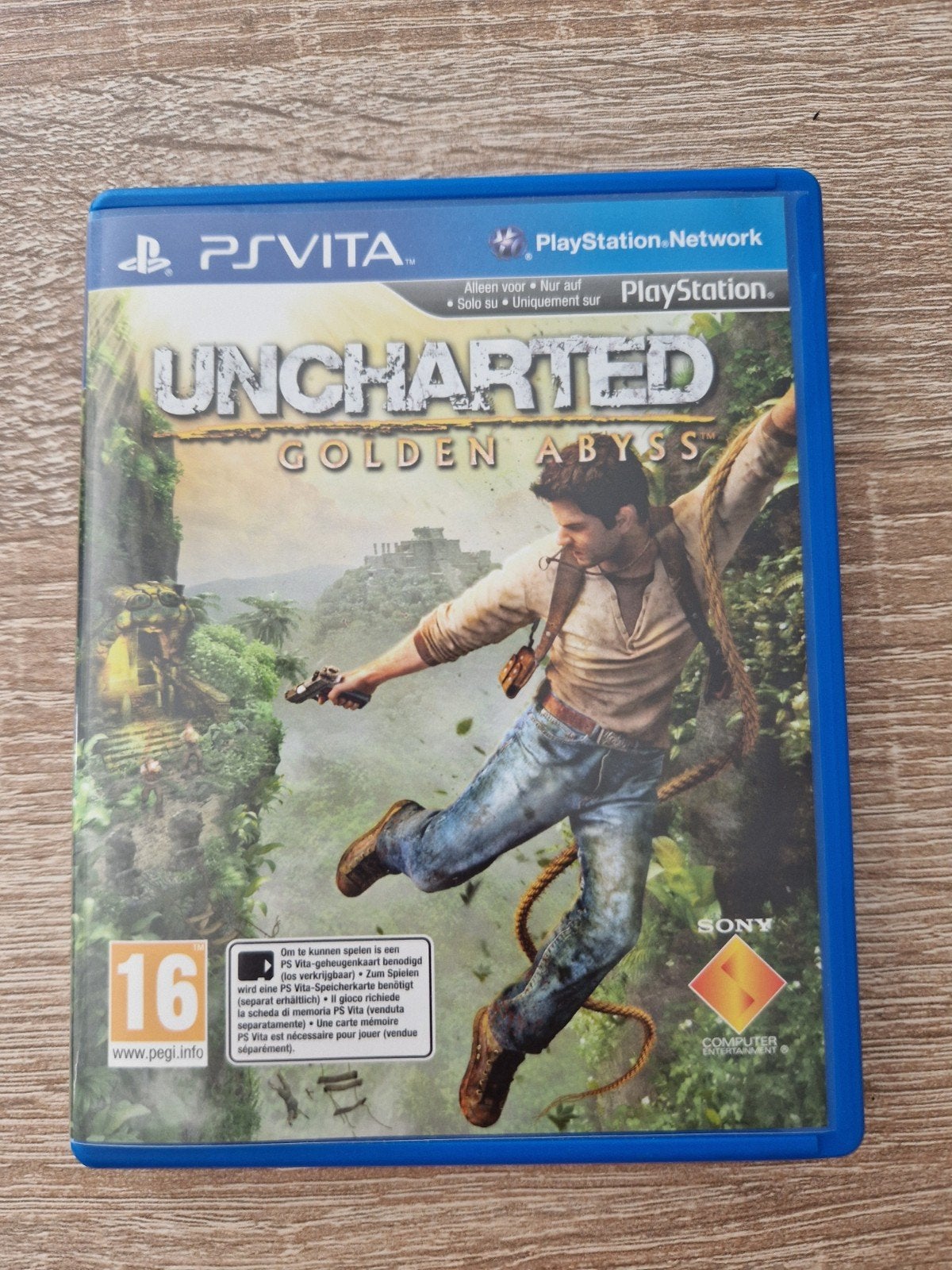 Uncharted Golden Abyss PS Vita - Avontuurlijk Spel, Avontuur en Actie, 1 speler, Ophalen of Verzenden, Zo goed als nieuw
