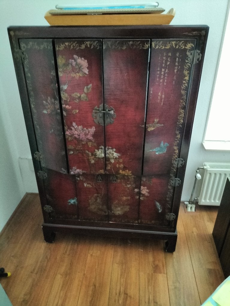 Chinese TV kast, Ophalen, Gebruikt, 50 tot 100 cm, 150 tot 200 cm