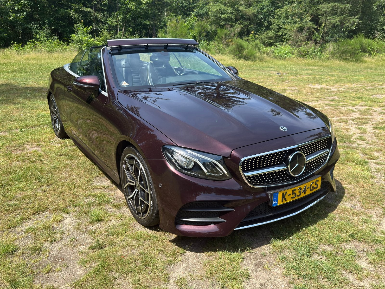Mercedes-Benz E-Klasse E200 Cabrio 2017 aMG Line, Auto's, Mercedes-Benz, Particulier, E-Klasse, 360° camera, ABS, Achteruitrijcamera