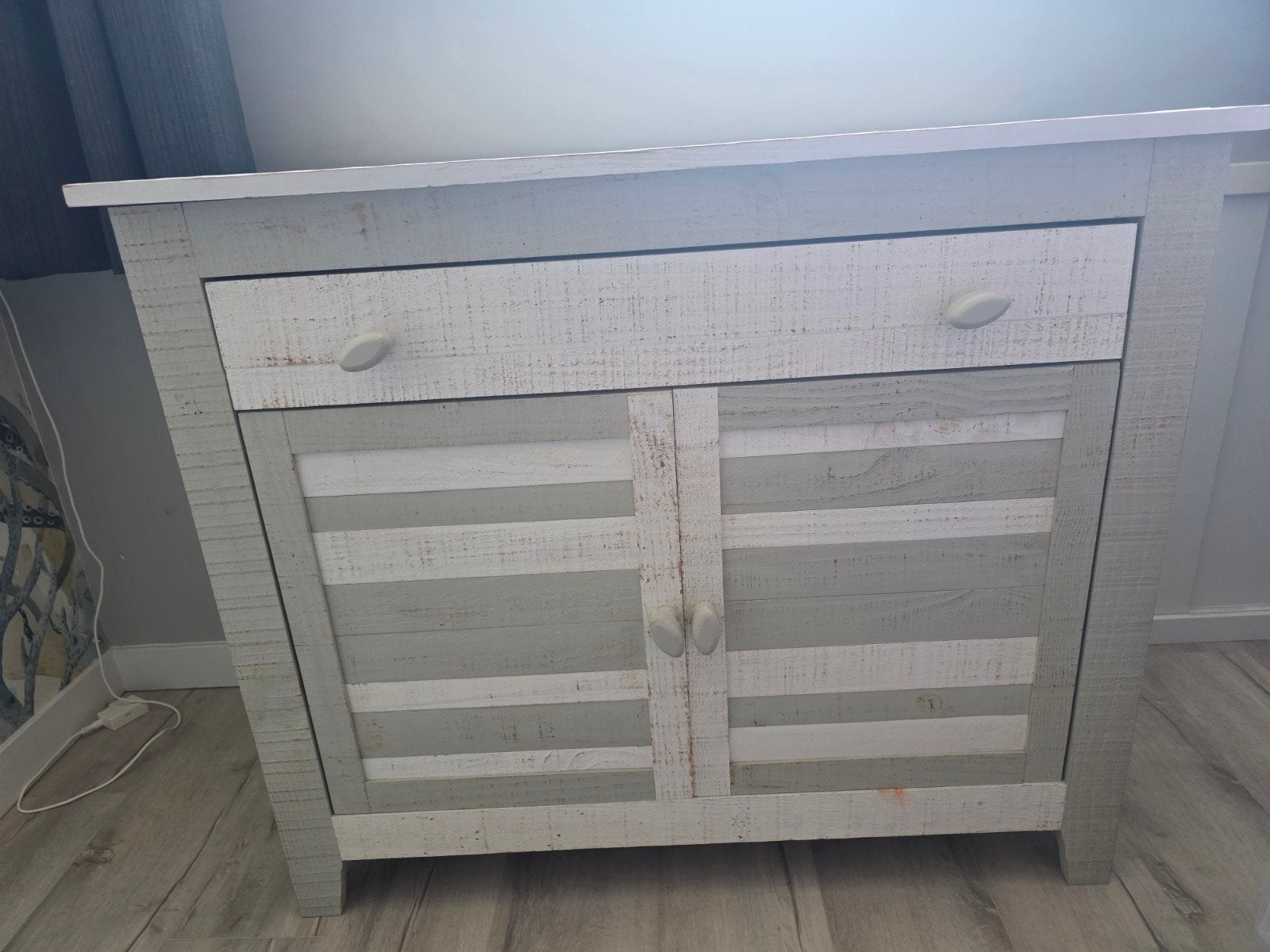 Stevige houten kast / commode - 107x54.5x90cm, Ophalen, Gebruikt, Overige houtsoorten, 50 tot 75 cm
