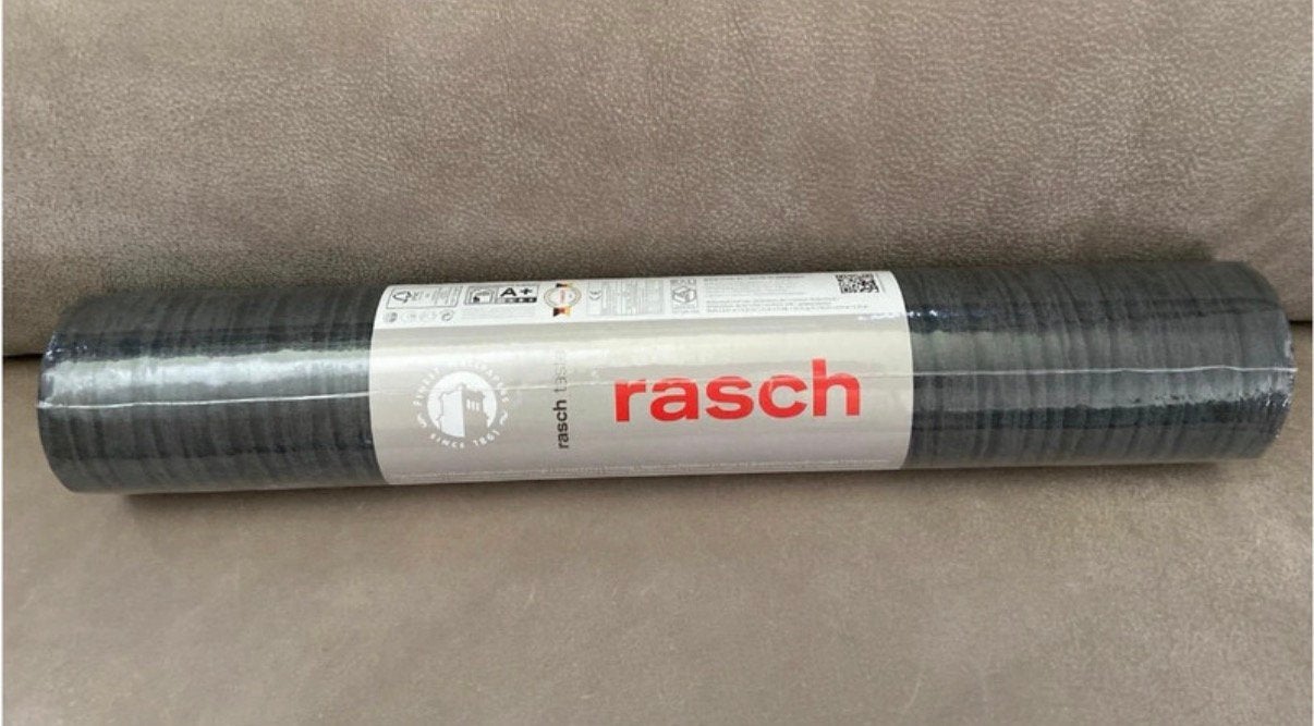 Nieuwe rol Behang, Ophalen of Verzenden, Vliesbehang, Grijs, Rasch