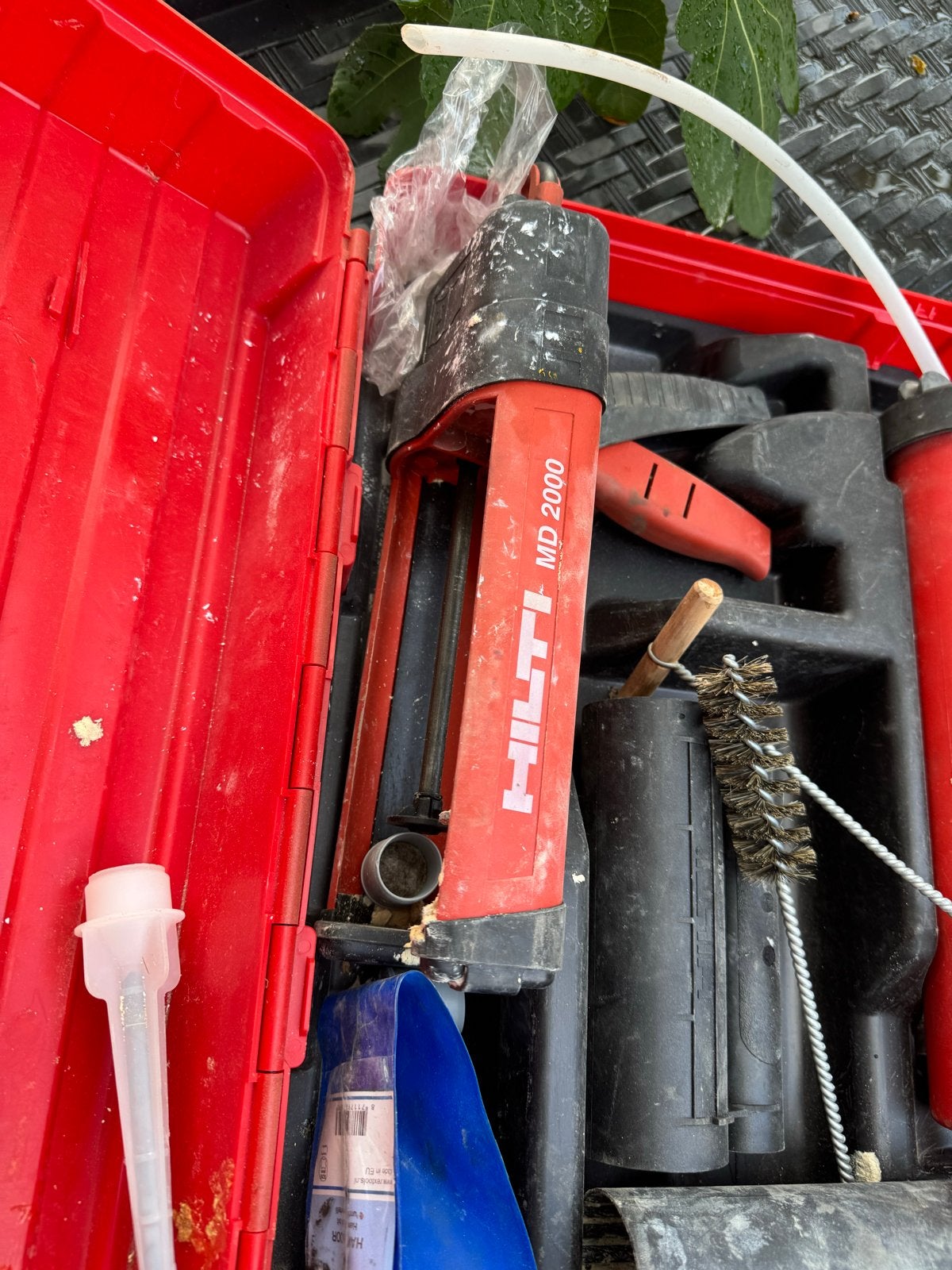 Hilti MD 2000 Kit - Injectiemortel Dispenser, Ophalen of Verzenden, Gebruikt