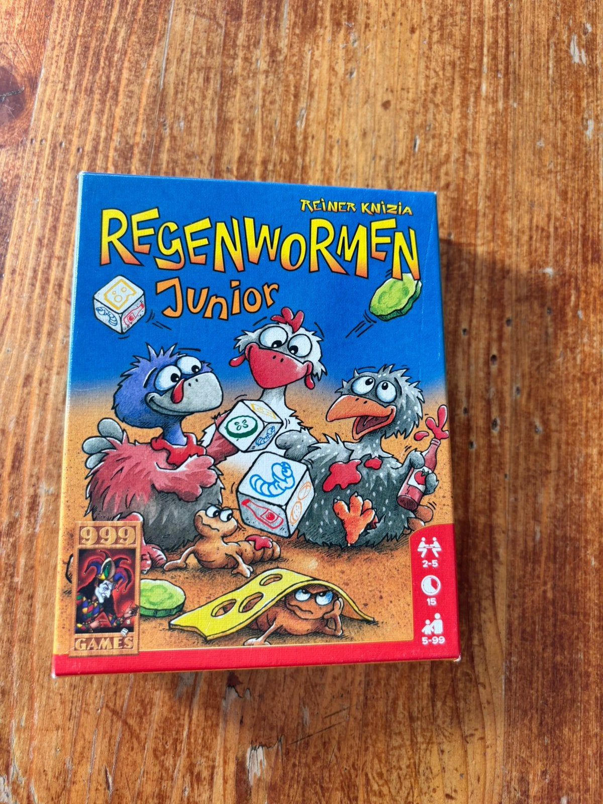 Regenwormen junior, Ophalen of Verzenden, Zo goed als nieuw