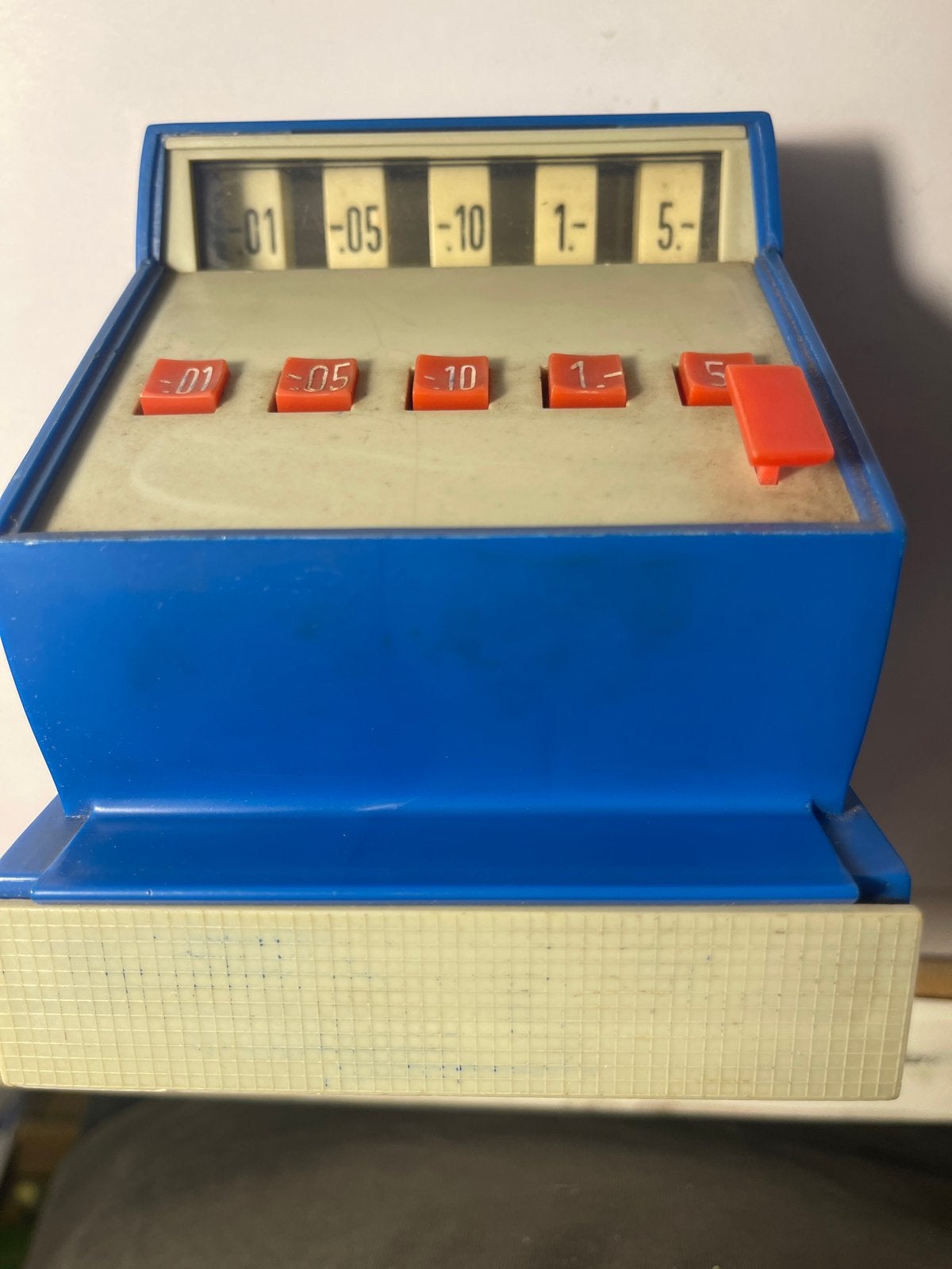 Vintage Geobra speelgoedkassa jaren '60/'70, Verzenden, Gebruikt, Jongen of Meisje