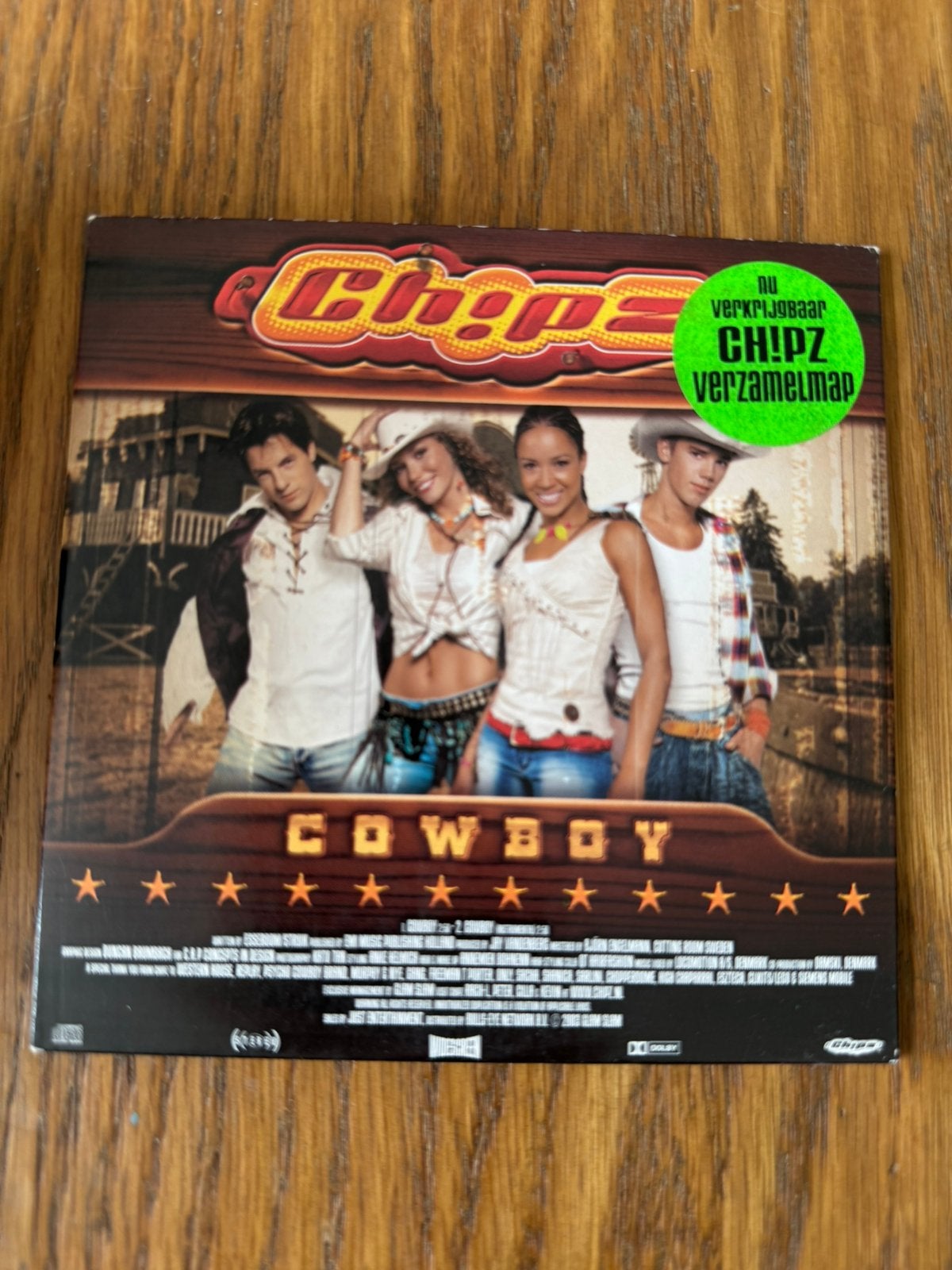 Chipz Cowboy single, Ophalen of Verzenden, Gebruikt, Pop