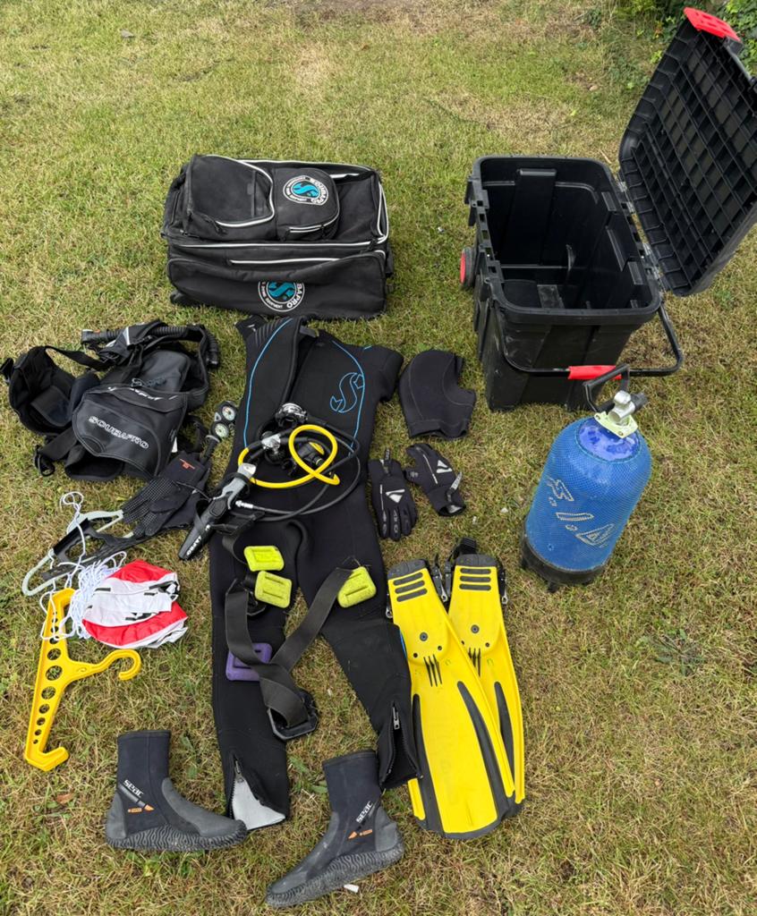 Complete Scubapro duikuitrusting  maat M, Watersport en Boten, Duiken, Ophalen of Verzenden, Zo goed als nieuw