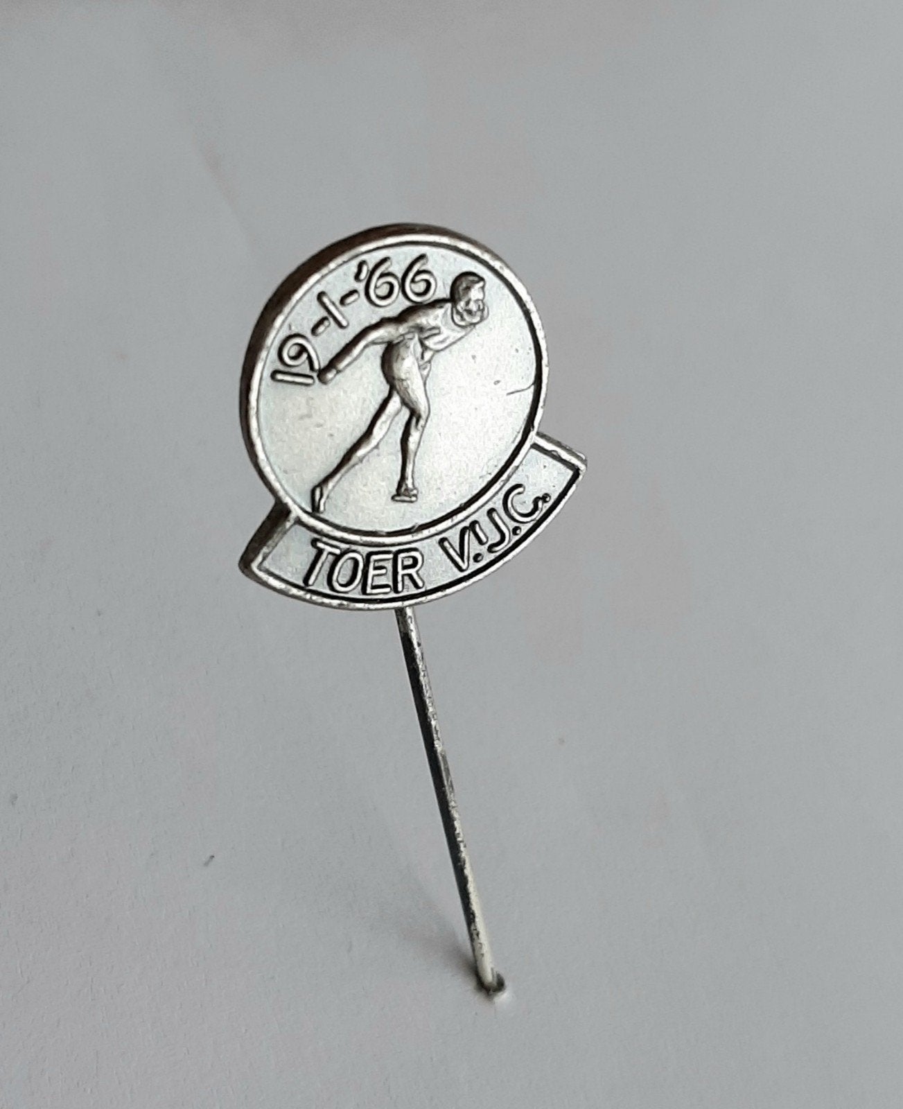 VUCHTSE IJSCLUB SPELDJE, 19-1-1966, Verzenden, Gebruikt, Overige onderwerpen
