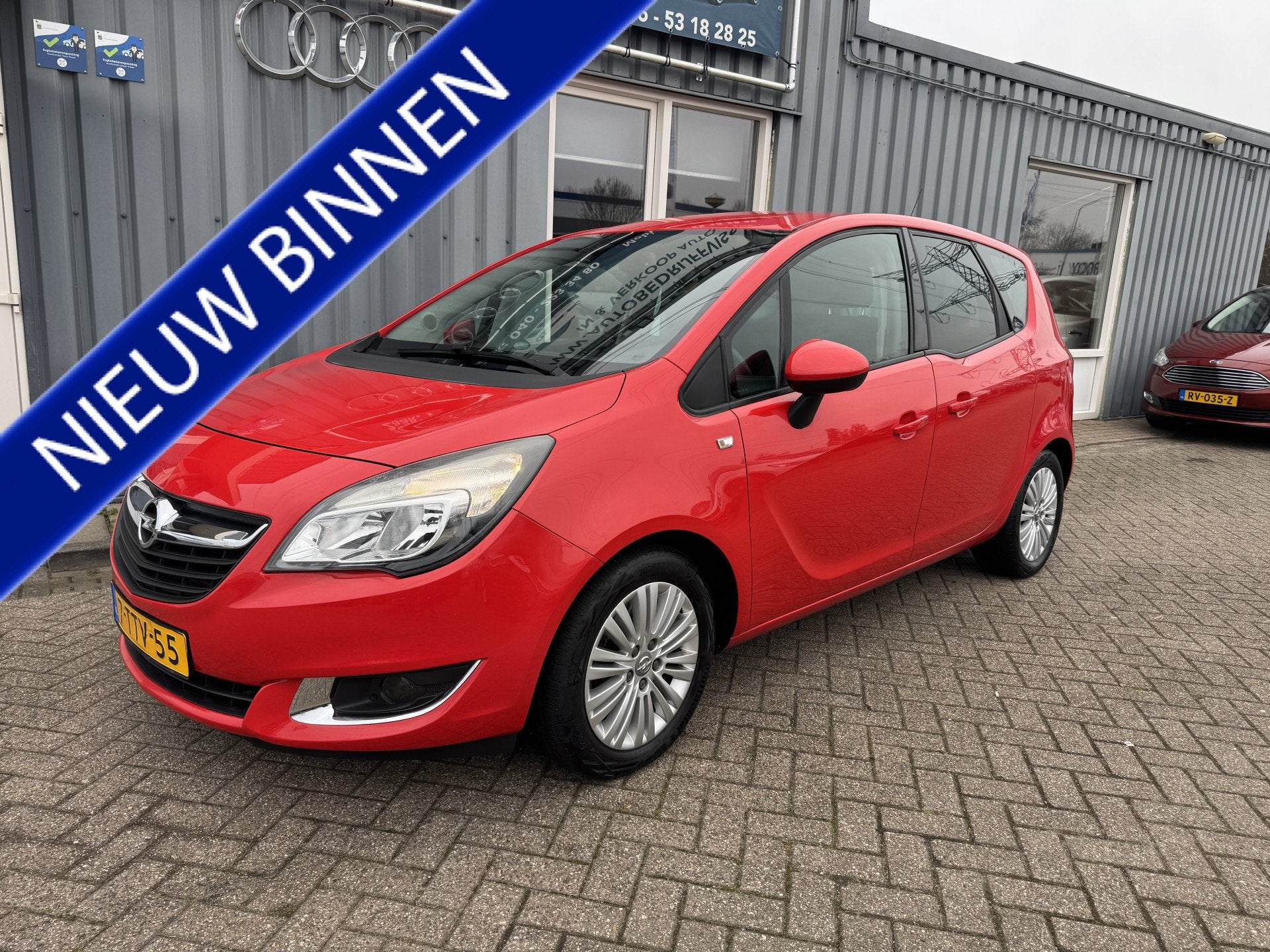 Opel Meriva 1.4 Turbo Design Edition (bj 2014), Auto's, Voorwielaandrijving, Stof, Gebruikt, 4 cilinders
