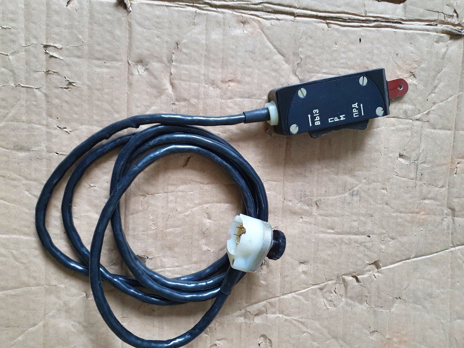Ex USSR,  Swichbox voor tankhelm/cap, Ophalen of Verzenden, Landmacht, Nederland