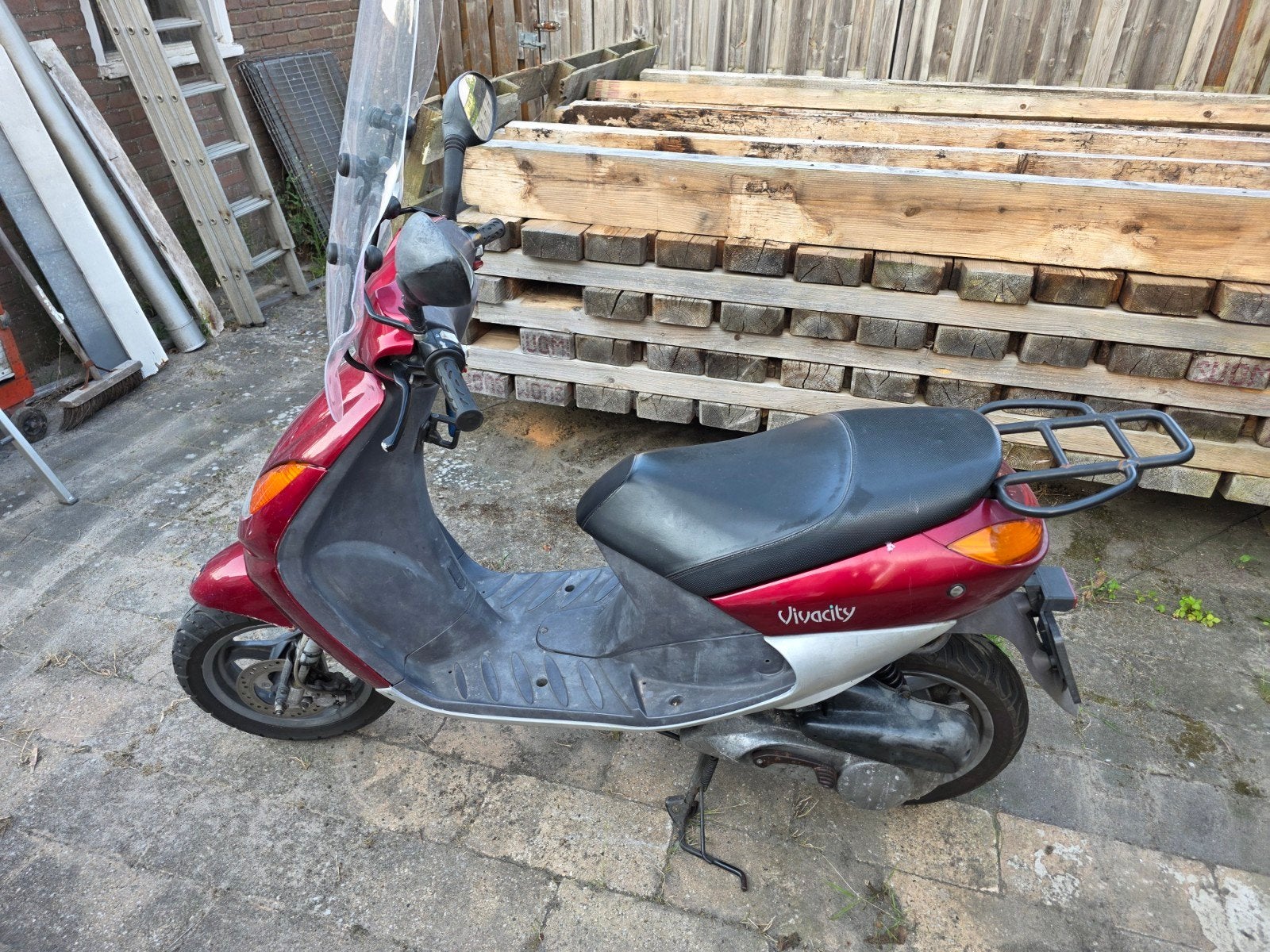 Peugeot Vivacity met Airsal 120cc, Ophalen, Gebruikt, Benzine, Peugeot
