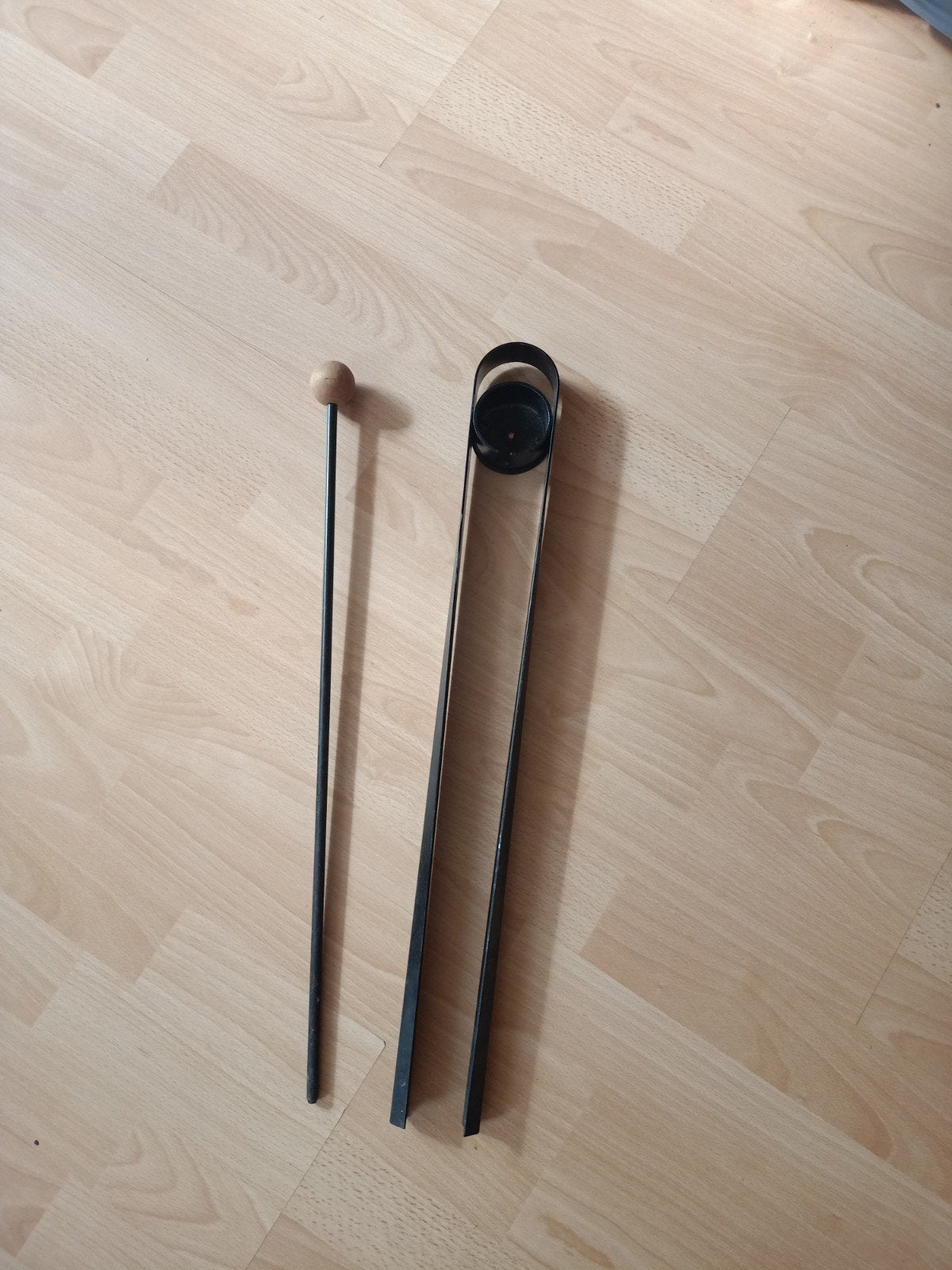 Design haardstell, Ophalen of Verzenden, Zo goed als nieuw, Houthaard