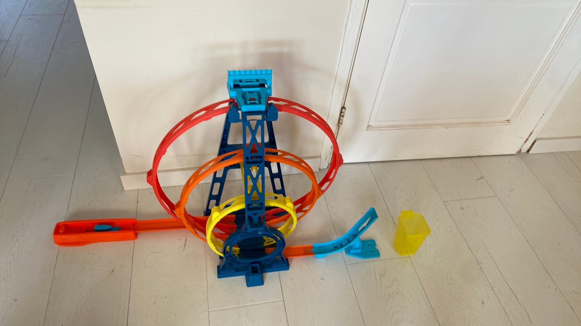 Hot wheels super looping baan, Ophalen, Hot Wheels, Racebaan, Gebruikt