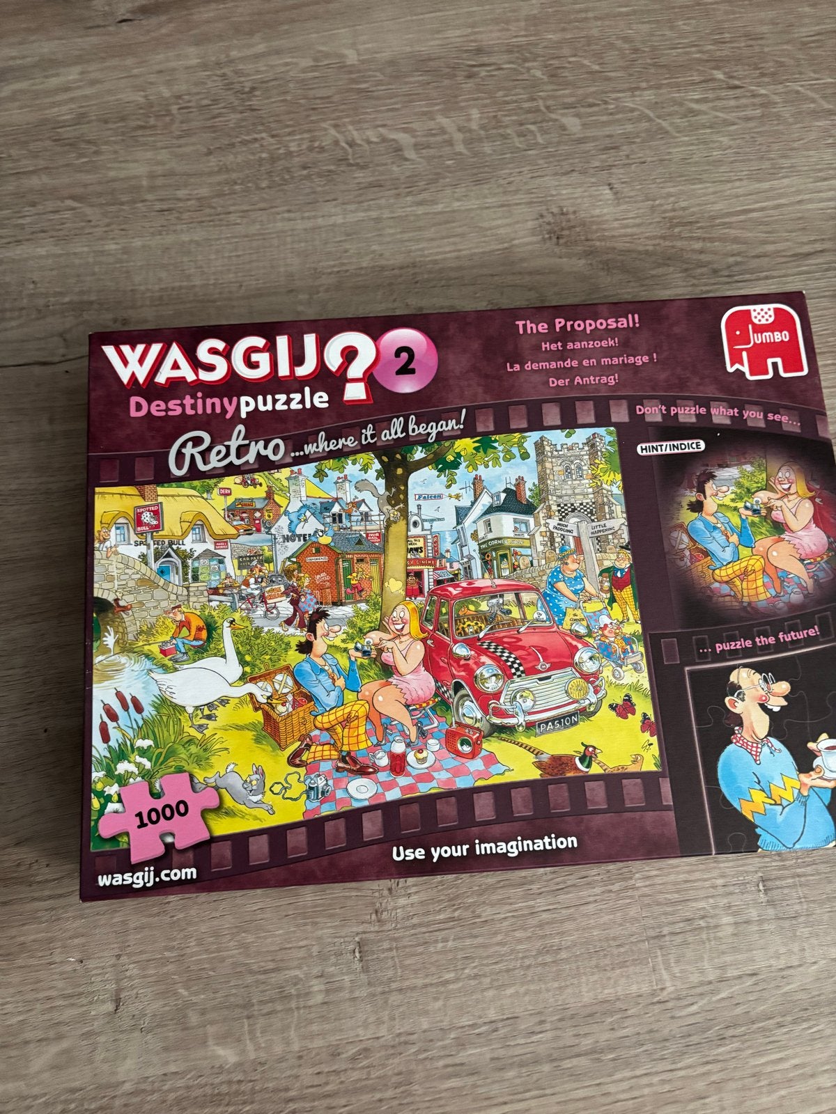 Wasgij Destiny 2 Retro - The Proposal! 1000 stukjes, Ophalen, Zo goed als nieuw