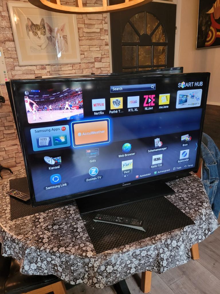 Samsung Smart TV -gebruikt, Ophalen, LED, 50 Hz, 80 tot 100 cm