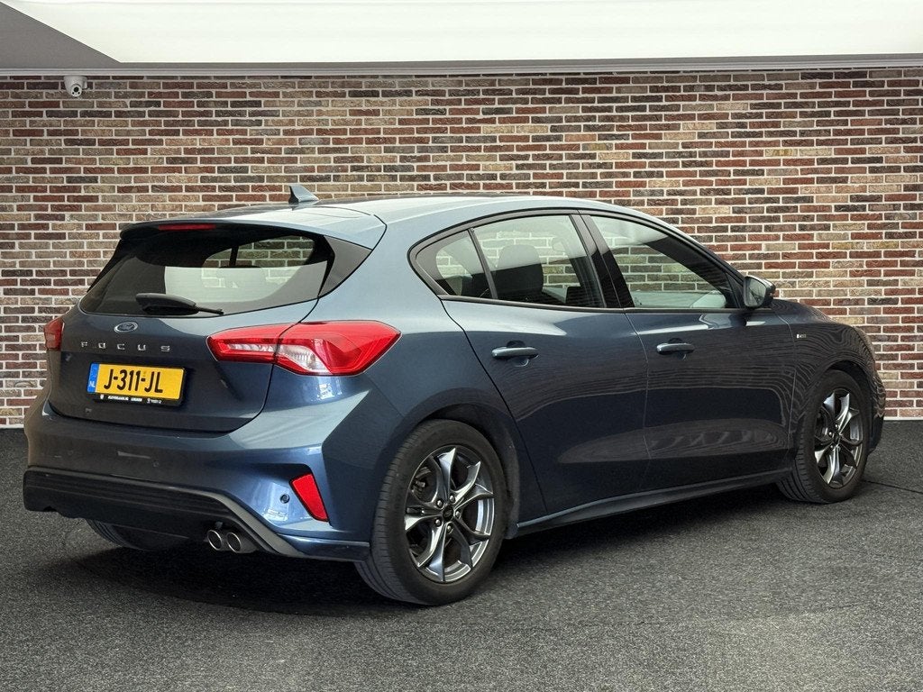 Ford Focus 1.0 EcoBoost ST Line Business AppleCarplay Cruise, Gebruikt, Euro 6, Blauw, Bedrijf